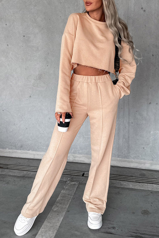 Wide Leg Sweatsuit